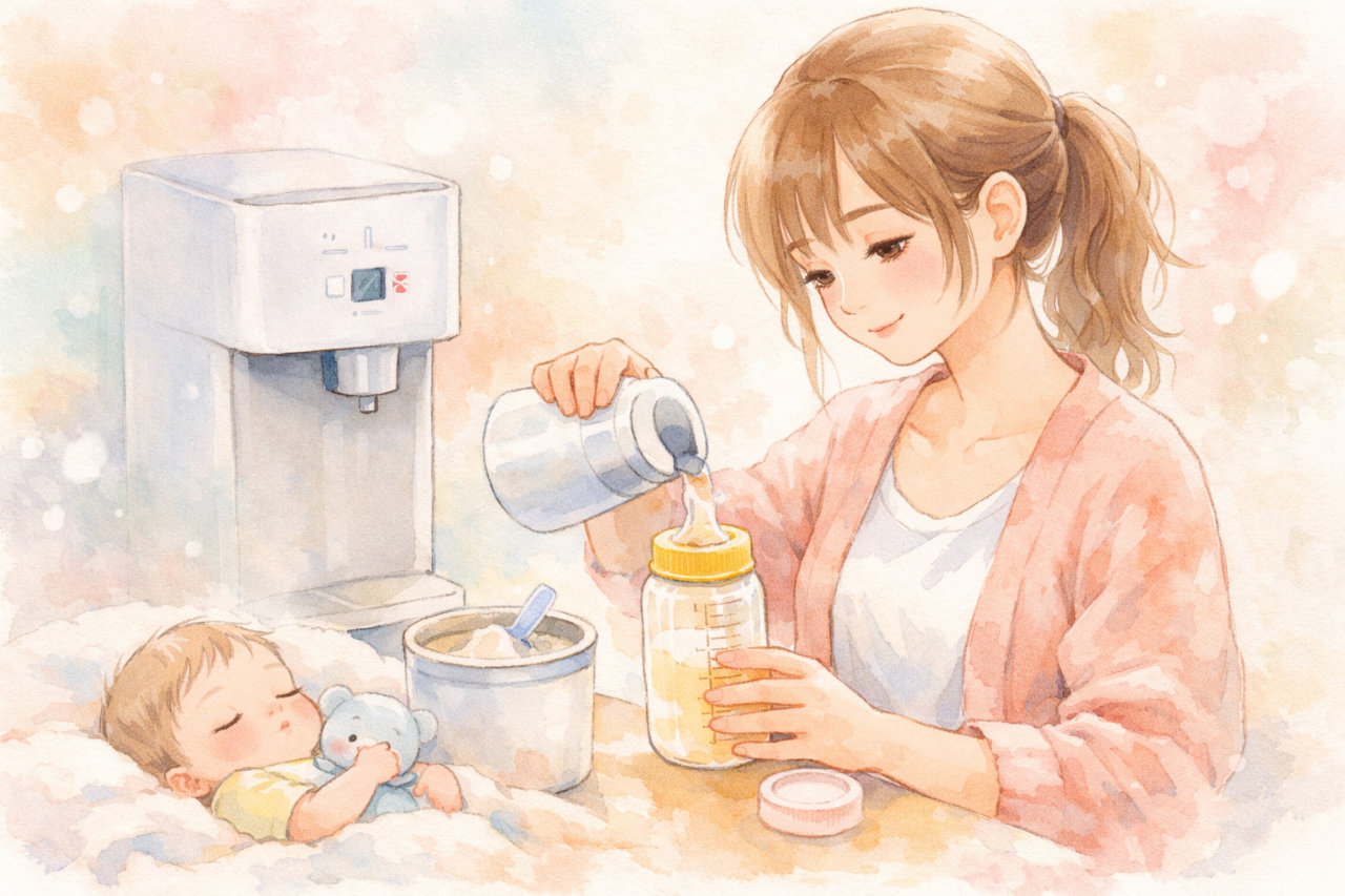 エブリィフレシャスで赤ちゃんのミルクは作れる？作り方と水質情報をわかりやすく解説！