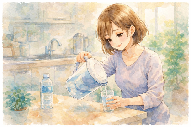 赤ちゃんのいる家庭で水について考えられる方法