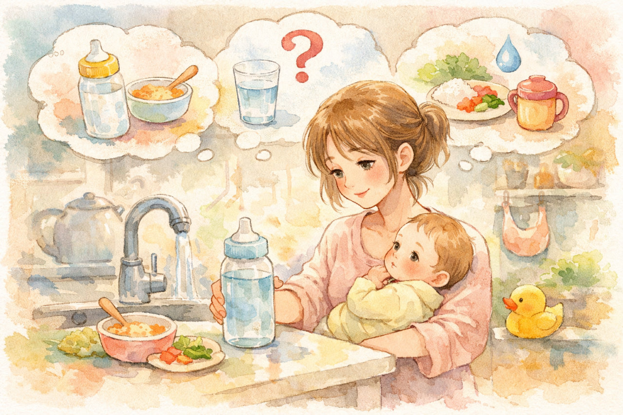 赤ちゃんが生まれてから「家の水このままでいいのかな」と感じたときに整理しておきたいこと