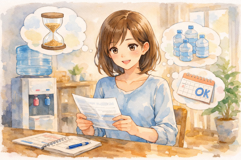 無料最長休みとは？プレミアムウォーターの休止制度を理解しよう
