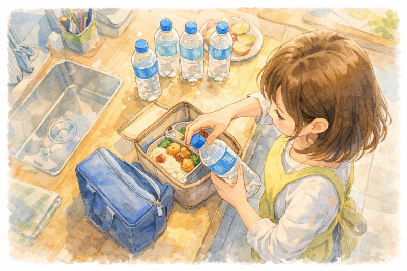 ペットボトル生活が続きやすい家庭の特徴