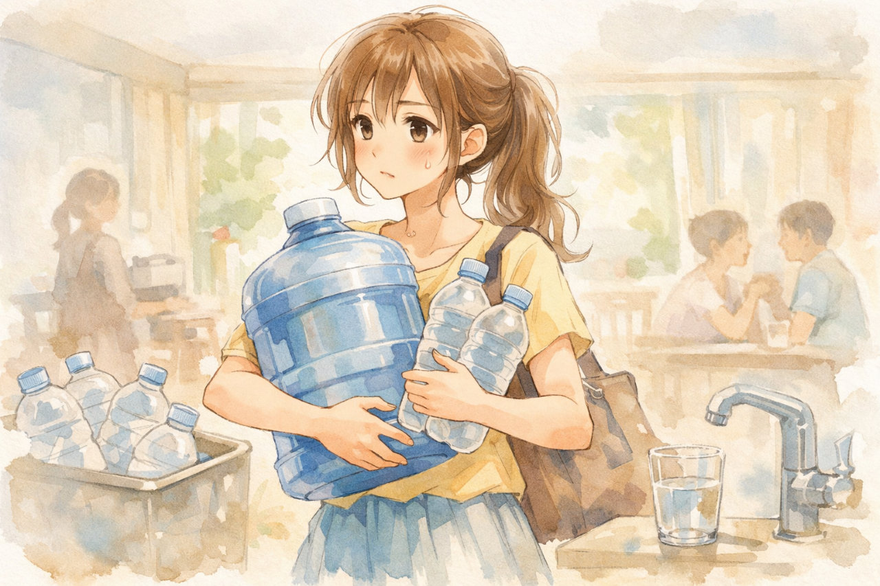 ペットボトルの水を買い続けるのが少し大変…と感じたときに暮らしの中で見直したくなることがある水の習慣とは？